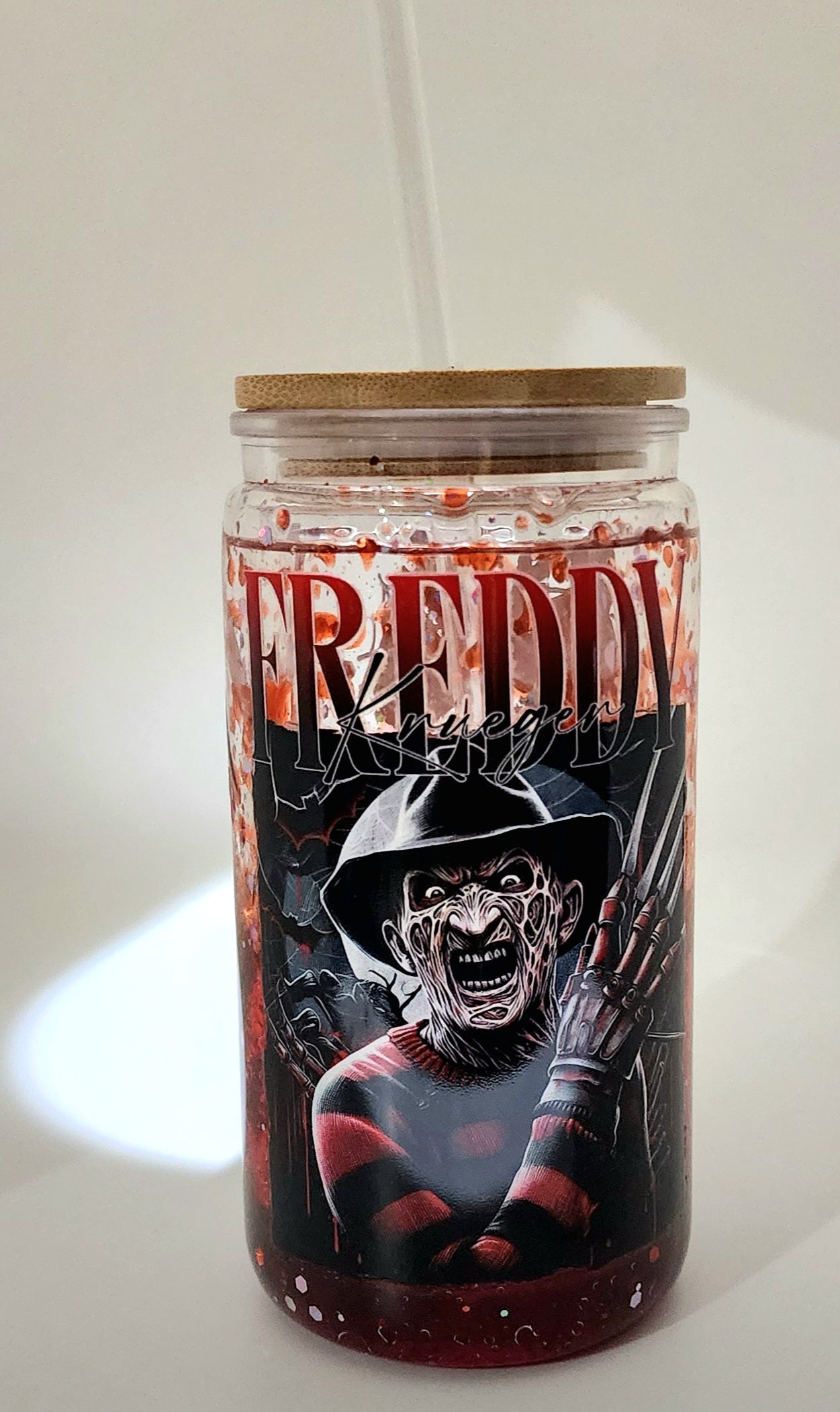 Halloween Snowglobe tumbler