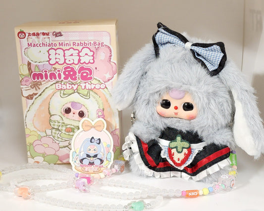 Baby 3 macchiato mini rabbit bag(nebula cocoa)