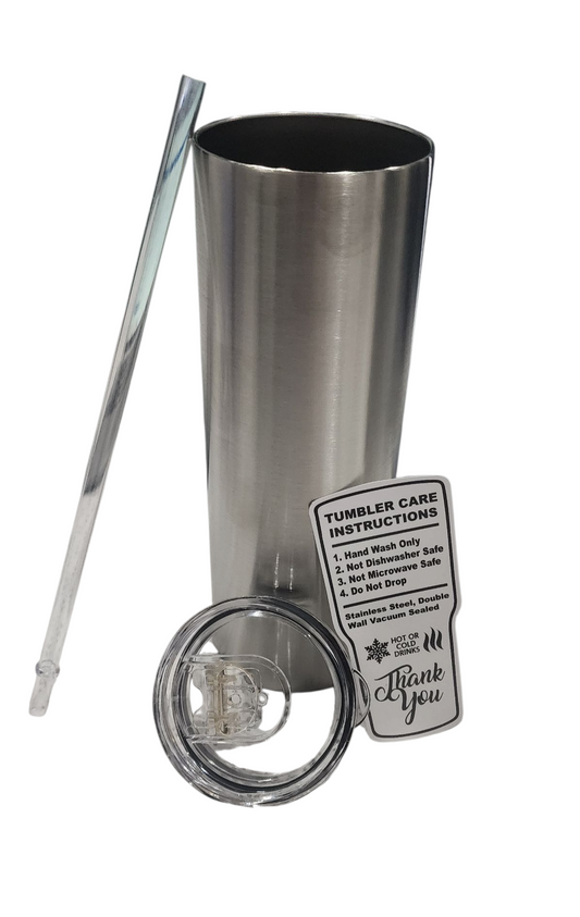 custom tumbler 20oz skinny